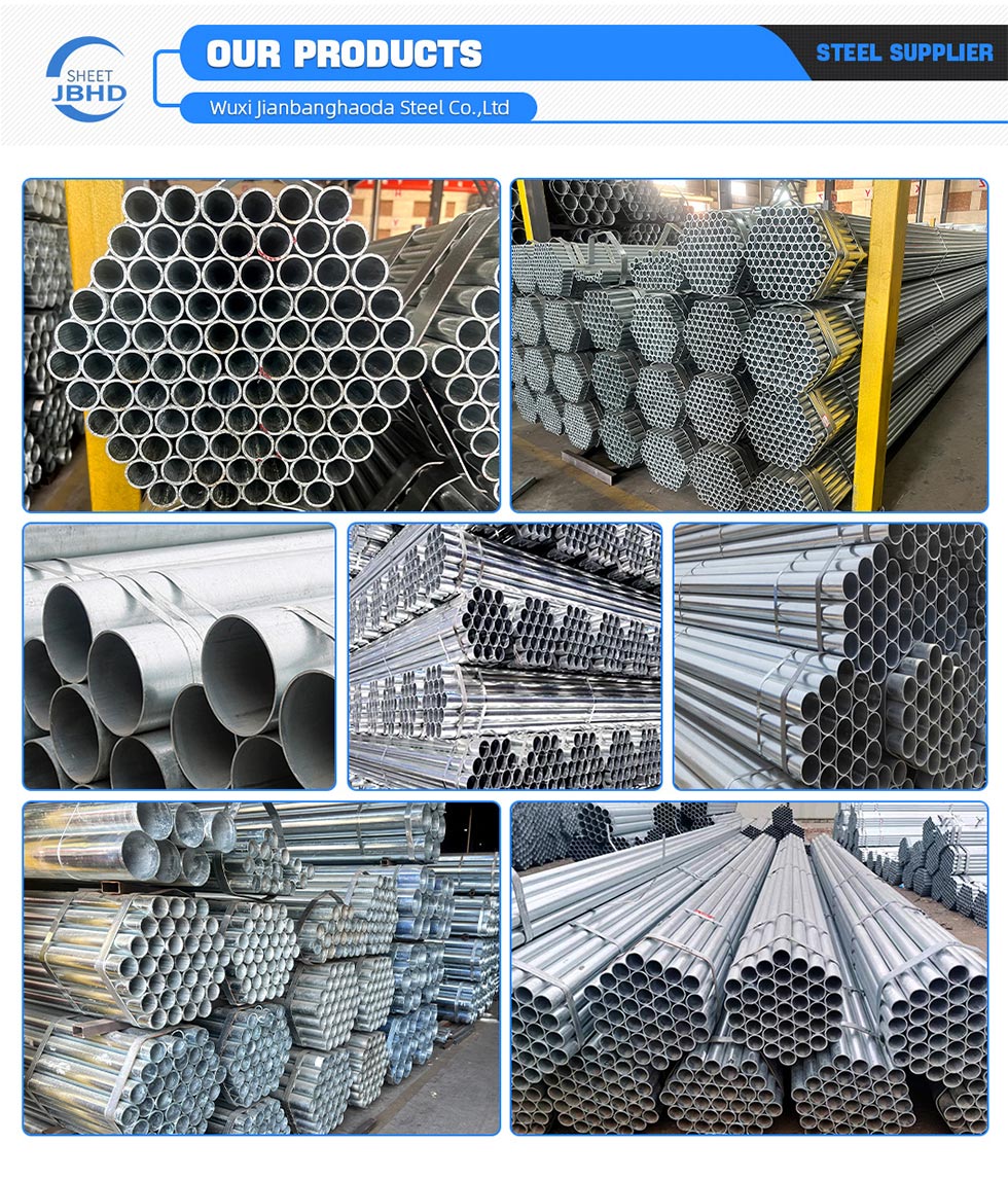 Hot Dip Galvanized Steel Round Pipe
